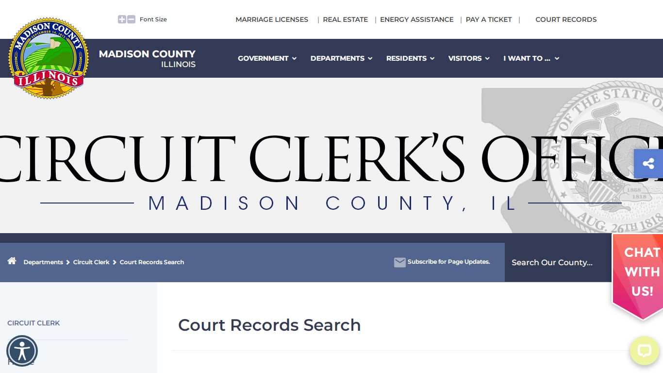 Welcome to Madison County, IL